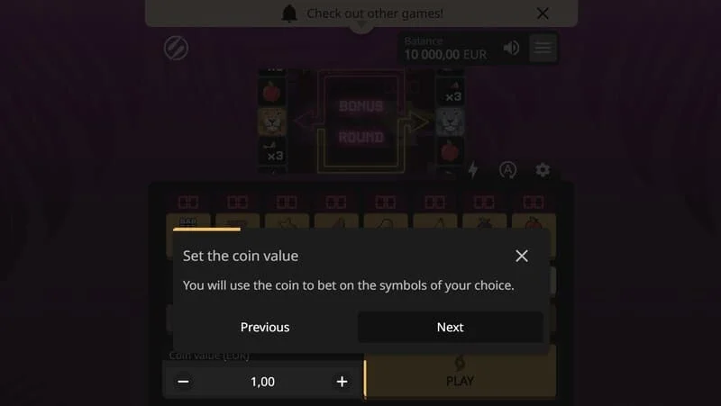 Lion Zama Fruits Bonus Spins - pokretanje Bonus Spins brendiranog režima serije
